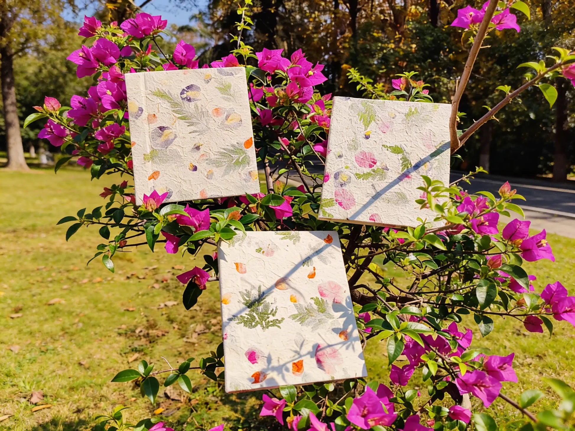 "Eternal Spring" Botanical Journal ¨C Handmade Edition, Traditional Chinese Handcrafted Journal, Yunnan Heritage