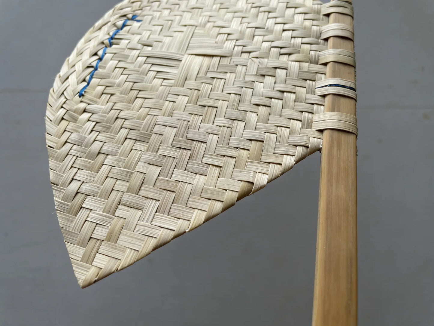 Desert Wind ¨C Handwoven Bamboo Axe Fan Set of 2, Traditional Chinese Bamboo Fan, Yunnan Handcraft