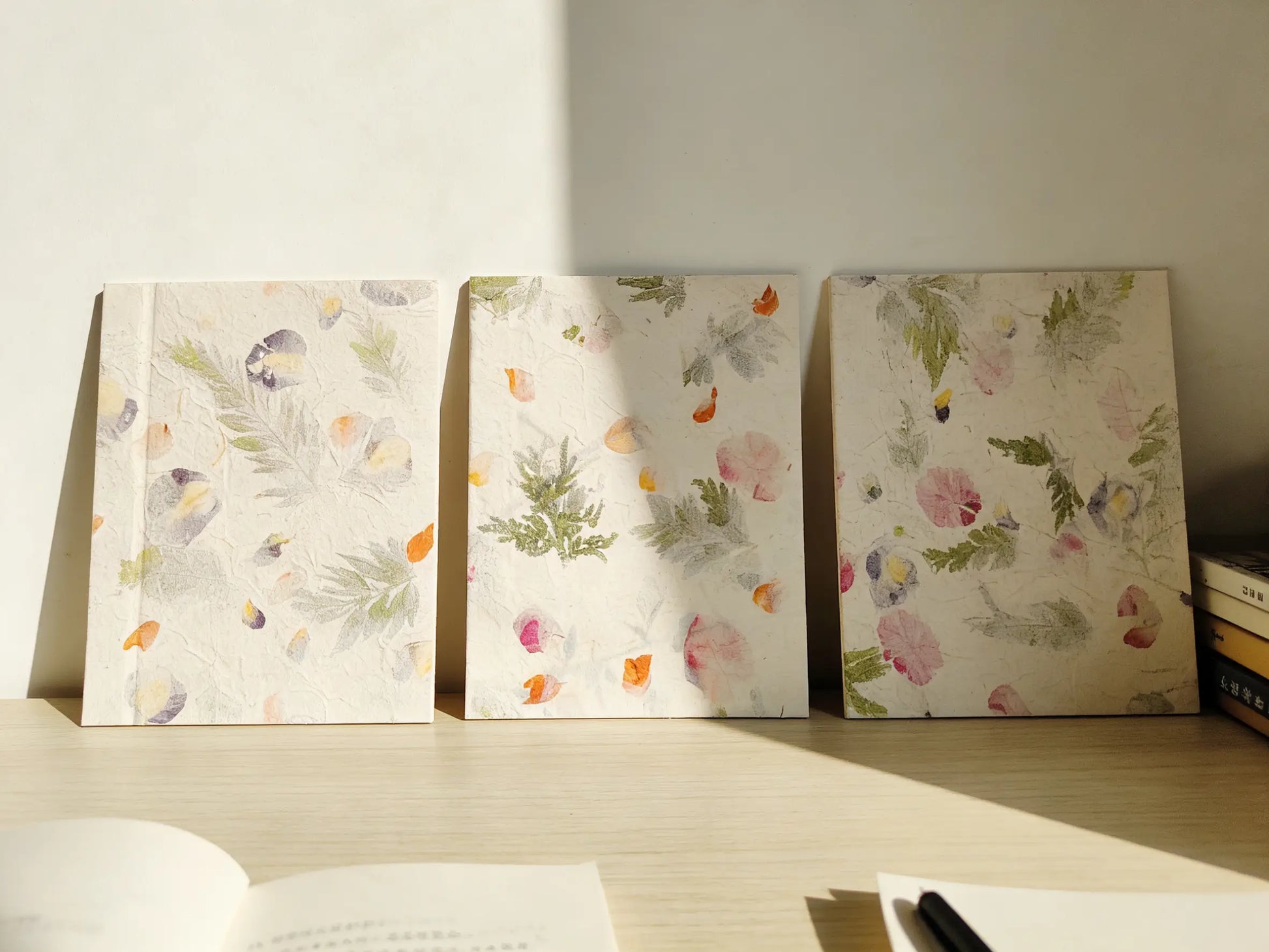 "Eternal Spring" Botanical Journal ¨C Handmade Edition, Traditional Chinese Handcrafted Journal, Yunnan Heritage