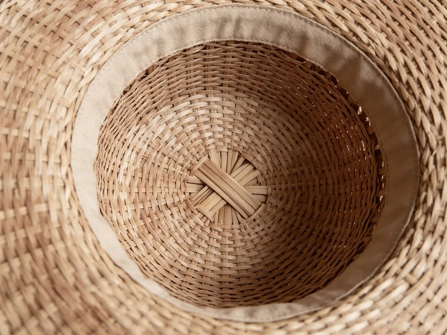 Natural Woven Bamboo Hat - Handcrafted in Yunnan, China by ArtisanYun