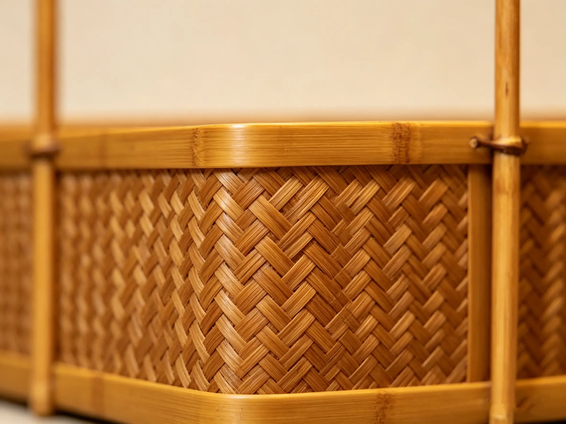 Simplicity Bamboo Woven Storage Box - Handcrafted in Yunnan, China by ArtisanYun