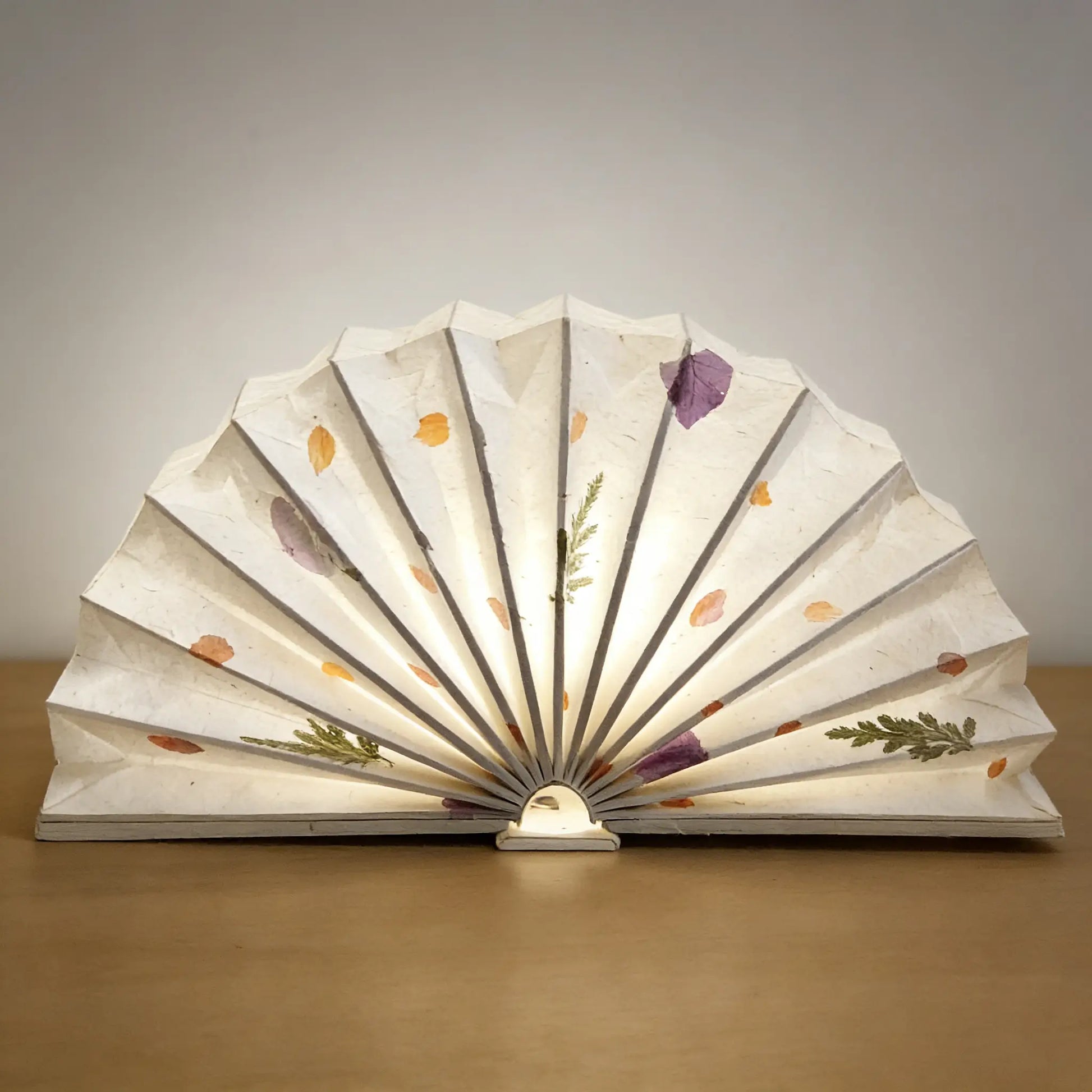 Folding Book Lamp ¨C Heritage Mulberry Bark Paper Table Lamp, Handcrafted Traditional Chinese Lighting