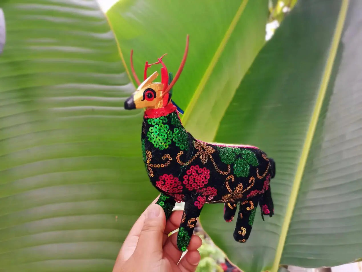 Handcrafted Fabric Doll - Traditional Yunnan Folk Art by ArtisanYun