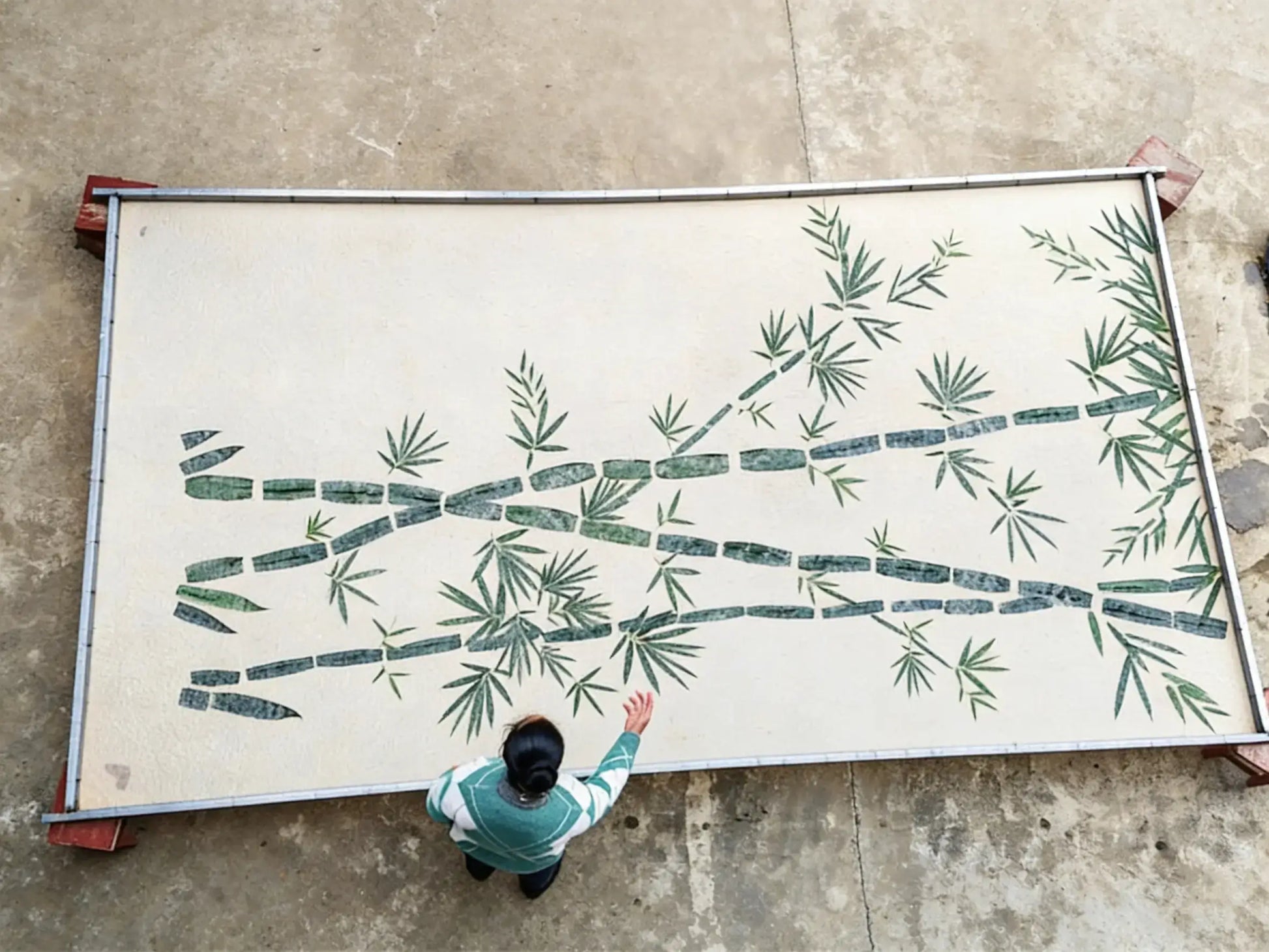 Handmade Textured Heritage Paper Scroll - Handcrafted in Yunnan, China by ArtisanYun