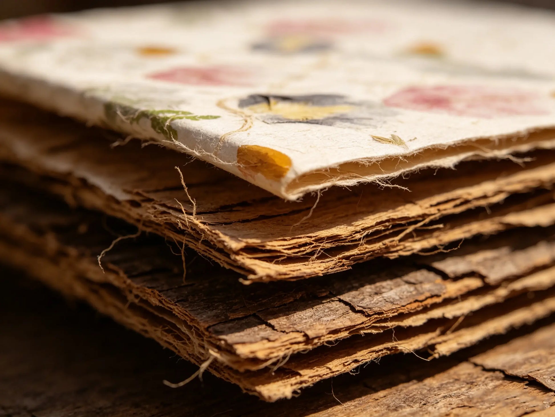 "Eternal Spring" Botanical Journal ¨C Handmade Edition, Traditional Chinese Handcrafted Journal, Yunnan Heritage